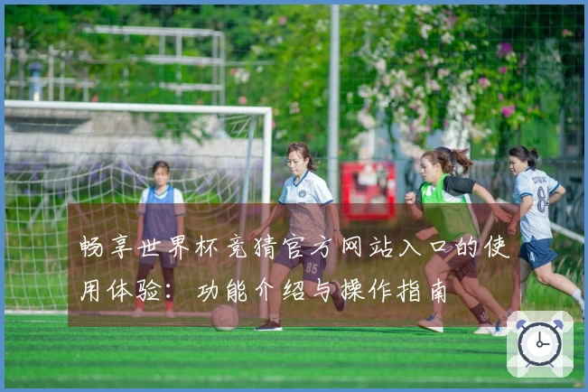 畅享世界杯竞猜官方网站入口的使用体验：功能介绍与操作指南
